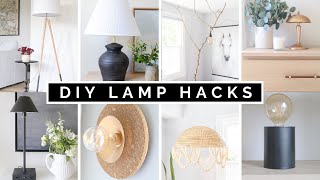 TOP TEN DIY LAMP IDEAS  DIY IKEA HACK  DIY THRIFT FLIP LAMPS [upl. by Cock]