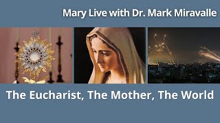 The Eucharist The Mother The World  Mary Live with Dr Mark Miravalle [upl. by Selway283]