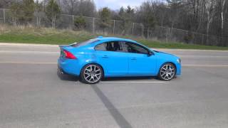 2016 Volvo S60 Polestar with Ferrita 35quot Downpipe Open Valves off the line [upl. by Perl]