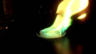 Boric Acid Flame Test [upl. by Bum]