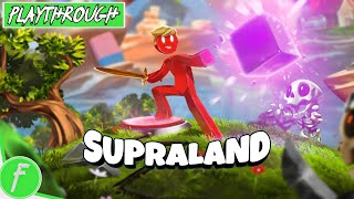 Supraland FULL GAME WALKTHROUGH Gameplay HD PC  NO COMMENTARY [upl. by Jarrow]