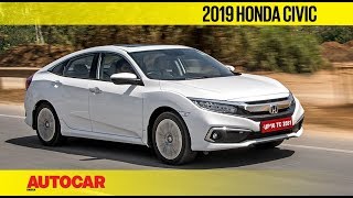 2019 Honda Civic Diesel amp Petrol  First Drive Review  Autocar India [upl. by Ebbie]