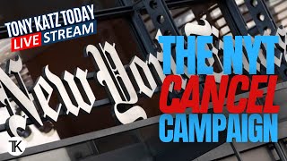 NY Times Tries To Cancel Conservative New Media [upl. by Fawcett]