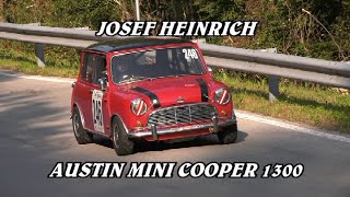 SALITA ALPE DEL NEVEGAL 2024  JOSEF HEINDRICH  AUSTIN MINI COOPER 1300  VIDEO BELLUNOVIDEO [upl. by Hound820]