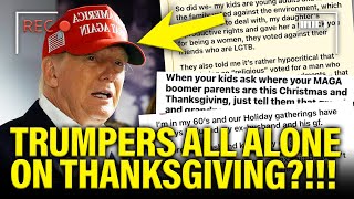 Trump Voters SHOCKED Family CANCELS Thanksgiving ON THEM [upl. by Ayvid]