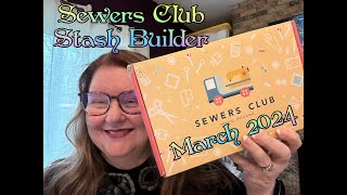 SEWERS CLUB Stash Builder Box March 2024 SPOILERS [upl. by Litnahc637]