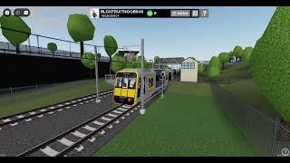 Roblox  Opal Island Railway T22 Departs Abbotsfield Racecourse [upl. by Eydnarb]