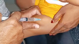 Ceftriaxone 500mg Triject  amp Dexamethasone intramuscular injection Video 24 Ep 86 Injection Tips [upl. by Ahsatsan]