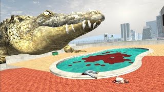 Franklin vs Giant to Crocodile in Indian Bike Driving 3D [upl. by Einberger884]