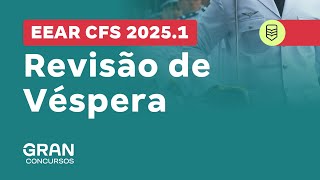 Concurso EEAR CFS 20251  Revisão de Véspera [upl. by Hsihsa322]