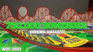 750000 DOMINOES  WDC 2022  DOMINO VALLEY [upl. by Jacob]