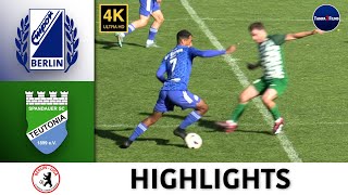 HIGHLIGHTS  SV Empor Berlin  SSC Teutonia 1899  BerlinLiga  8 Spieltag  2024  4K UHD [upl. by Tessy578]