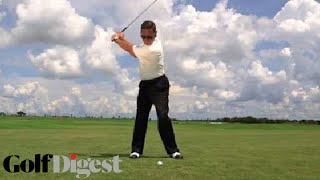 Sean Foley on How To Smash Your Irons  Golf Lessons  Golf Digest [upl. by Aihsemek913]