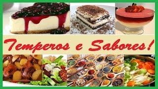 Temperos e Sabores [upl. by Atteuqaj243]