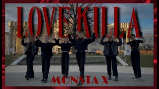 KPOP IN PUBLIC MONSTA X 몬스타 엑스 ‘Love Killa’ DANCE COVER BY KKУM RUSSIA [upl. by Aivax]