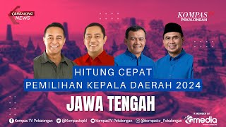 Hasil Hitung Cepat Pemilihan Kepala Daerah Jawa Tengah 2024  AndikaHendi dan Luthfi  Taj Yasin [upl. by Olgnaed]