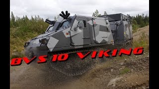 BvS 10  Viking Armored allterrain tracked carrier [upl. by Zebulen904]