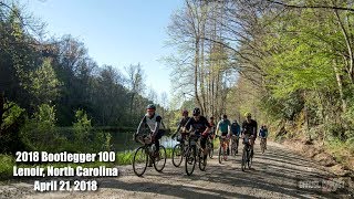 2018 Bootlegger 100 Gravel Race  Lenoir North Carolina [upl. by Nomal658]