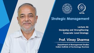 Lecture 46 Designing and Strengthening Corporate Level Strategy [upl. by Aremmat]