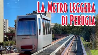 Il MINIMETRÒ di PERUGIA un gioiello di ingegneria al servizio della MOBILITÀ SOSTENIBILE [upl. by Barrada886]