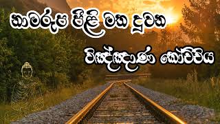 නාම රූප පීලි මත දුවන විඤ්ඤාණ කෝච්චිය [upl. by Eide]