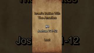 Israels Battles With The Amorites ⚔️🛡️  nephilim amorites bible [upl. by Jacinthe]