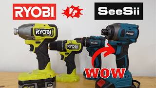 Which BUDGET Drill amp Impact Kit Is Best SeeSii vs Ryobi [upl. by Nwahc]