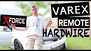 XFORCE VAREX  HOW TO HARDWIRE IN CAR [upl. by Jennica61]