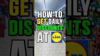 How To Get Daily Discounts At LIDL 🤩🔥 [upl. by Ahsier]