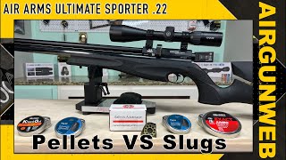 AIRGUN RANGE TIME – Air Arms S510 XS Ultimate Sporter  Pellets VS Slugs [upl. by Ephraim729]