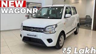 NEW WAGON R VXI Most Value for Money Variant Maruti Suzuki WAGON R VXI 2ndBase Model White [upl. by Coke455]