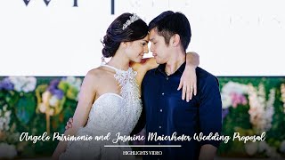 Angelo Patrimonio and Jasmine Maierhofer Wedding Proposal  Highlights by Nice Print Photography [upl. by Portwin]