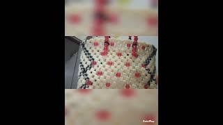 Cross knot basket new model  Basket making videos  Basket making with Beads  Basket for sales [upl. by Hiltan961]