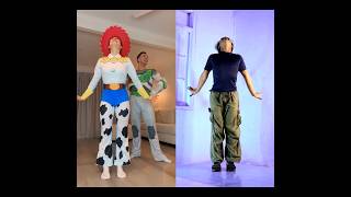 COMPARASION IF U WANT ME 🎃👻 dance trend viral funny halloween shorts [upl. by Ihsorih931]