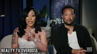 KMichelle VS Lyrica amp A1 Marriage Bootcamp Hip Hop Stars PT1 [upl. by Erdnad]