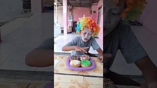 Donat buat faris🍩🍩 shorts funny viralvideo [upl. by Erbma]