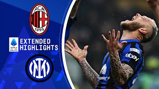 AC Milan vs Inter Extended Highlights  Serie A  CBS Sports Golazo [upl. by Backler]