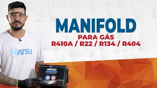 Apresentação Manifold para gás R410A R22  R134  R404 [upl. by Nader288]