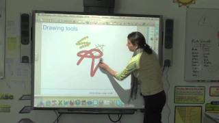 SMART Board  Level 1  2e  Drawing Tools  Eraser [upl. by Ahtiek]