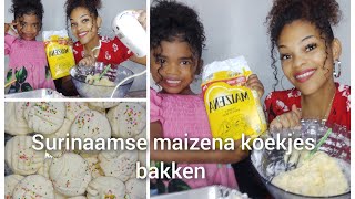 Lekker Surinaamse maizena koekjes bakken 😊😋😋🤤 [upl. by Oca]