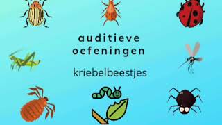 Auditieve oefeningen kriebelbeestjes [upl. by Nirroc]