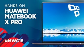 O notebook sem bordas Huawei Matebook Pro X  TecMundo MWC 2018 [upl. by Forland845]