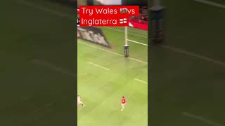 TRY Louis ReesZammit WALES 🏴󠁧󠁢󠁷󠁬󠁳󠁿 vs Inglaterra 🏴󠁧󠁢󠁥󠁮󠁧󠁿 SIX NATIONS skills [upl. by Sabsay]