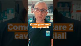 Come giuntare due cavi coassiali [upl. by Tloc]