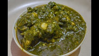 Palak Chicken Recipe  Spinach Chicken Recipe  MAHARASHTRIAN RECIPES  MARATHI RECIPES [upl. by Lodge]