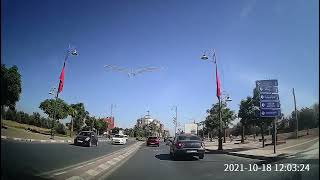 Beni Mellal city tour جولة في شوارع مدينة بني ملال [upl. by Roque]