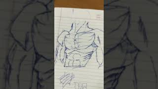 artist music youtubeshorts drawing anime  warrior [upl. by Oir]