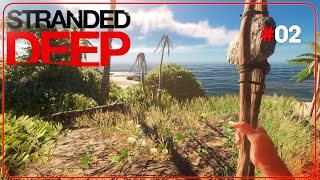 STRANDED DEEP  PARTE 02  Os recursos estão acabando [upl. by Fry]