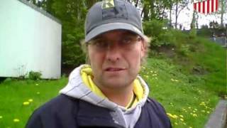 Jürgen Klopp im Interview  FSV Zwickau  Borussia Dortmund  11052010 [upl. by Ardnohs]