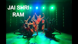 JAI SHRI RAM HINDI II ADI PURUSH II Dance cover II Sri Rama Nataka Niketan II Bharatanatyam Dance [upl. by Landau]